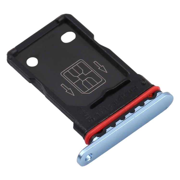 For OnePlus 9R SIM Card Tray + SIM Card Tray (Blue) - Card Tray by PMc TechLife | Online Shopping South Africa | PMc TechLife | Buy Now Pay Later Mobicred