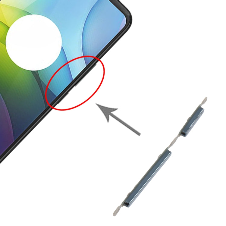 Power Button and Volume Control Button for Motorola Moto G9 Power (Black) - Others by PMc TechLife | Online Shopping South Africa | PMc TechLife | Buy Now Pay Later Mobicred