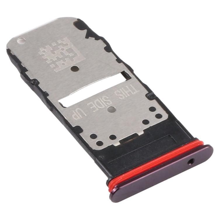 SIM Card Tray + Micro SD Card Tray for Motorola Moto Edge+ (Purple) - Card Socket by PMc TechLife | Online Shopping South Africa | PMc TechLife | Buy Now Pay Later Mobicred