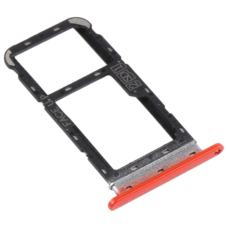 SIM Card Tray + SIM Card Tray / Micro SD Card Tray for Motorola Moto E7 Power PAMH0001IN PAMH0010IN PAMH0019IN (Red) - Card Socket by PMc TechLife | Online Shopping South Africa | PMc TechLife | Buy Now Pay Later Mobicred