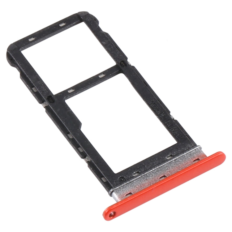 SIM Card Tray + SIM Card Tray / Micro SD Card Tray for Motorola Moto E7 Power PAMH0001IN PAMH0010IN PAMH0019IN (Red) - Card Socket by PMc TechLife | Online Shopping South Africa | PMc TechLife | Buy Now Pay Later Mobicred