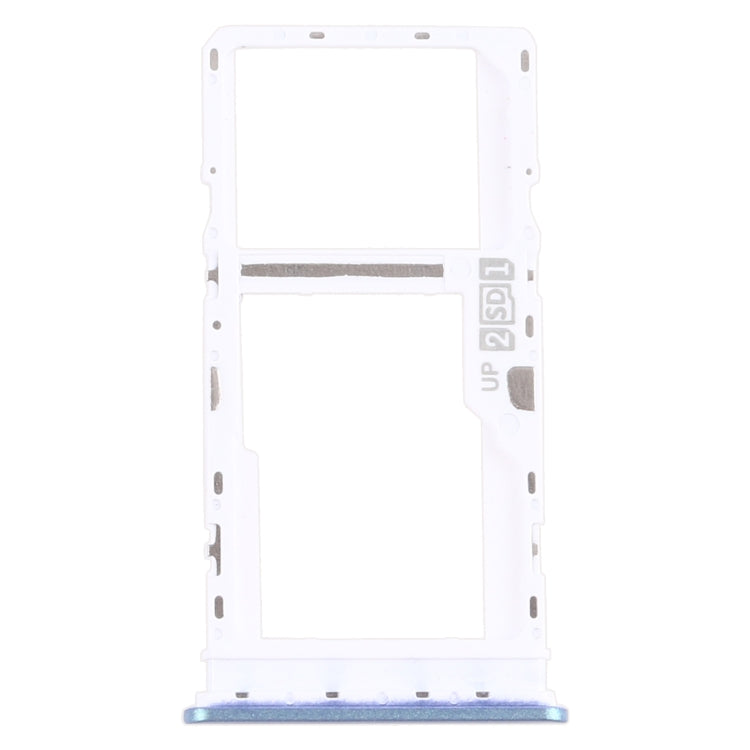 SIM Card Tray + SIM Card Tray / Micro SD Card Tray for Motorola Moto G10 XT2127-2 (Grey) - Card Socket by PMc TechLife | Online Shopping South Africa | PMc TechLife | Buy Now Pay Later Mobicred