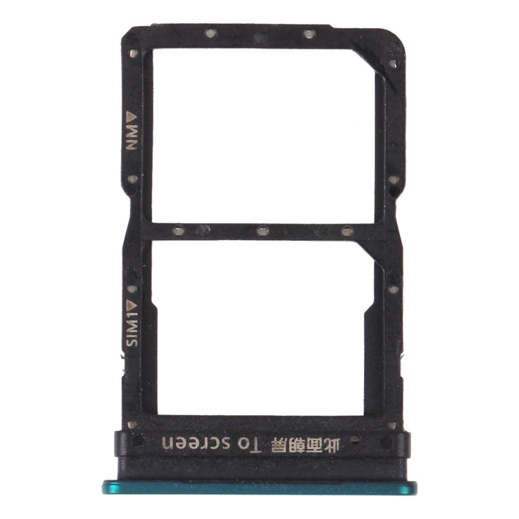 SIM Card Tray + NM Card Tray for Huawei Enjoy 20 Pro (Green) - Card Socket by PMc TechLife | Online Shopping South Africa | PMc TechLife | Buy Now Pay Later Mobicred