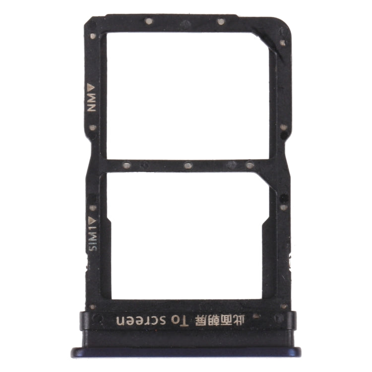 SIM Card Tray + NM Card Tray for Huawei Enjoy 20 Pro (Blue) - Card Socket by PMc TechLife | Online Shopping South Africa | PMc TechLife | Buy Now Pay Later Mobicred