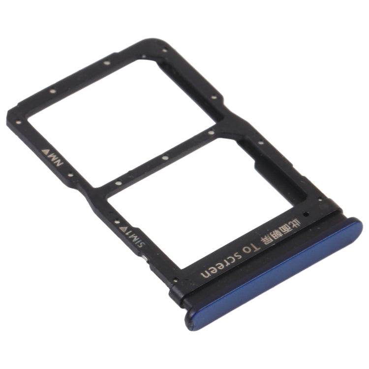 SIM Card Tray + NM Card Tray for Huawei Enjoy 20 Pro (Blue) - Card Socket by PMc TechLife | Online Shopping South Africa | PMc TechLife | Buy Now Pay Later Mobicred