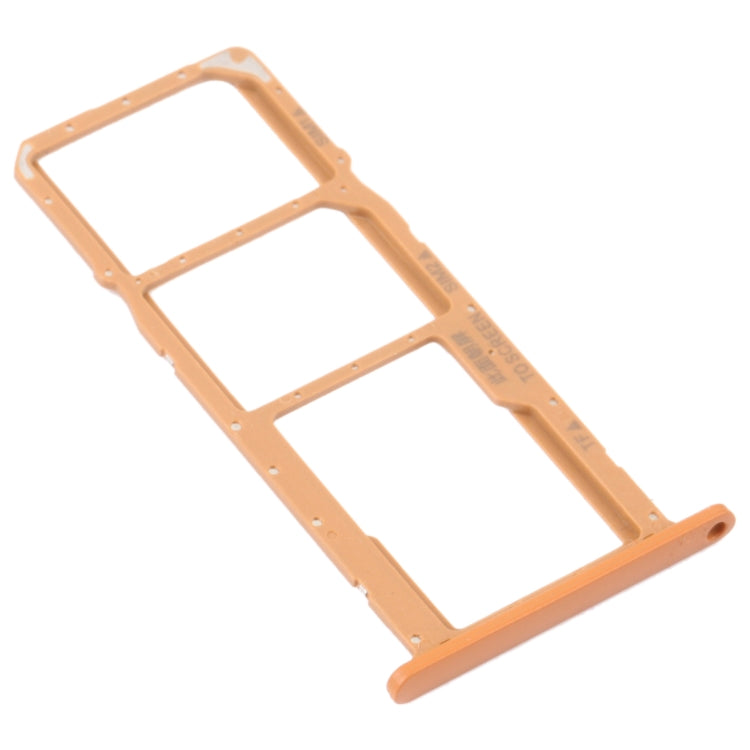 SIM Card Tray + SIM Card Tray + Micro SD Card Tray for Honor 8S 2020 (Gold) - Card Socket by PMc TechLife | Online Shopping South Africa | PMc TechLife | Buy Now Pay Later Mobicred