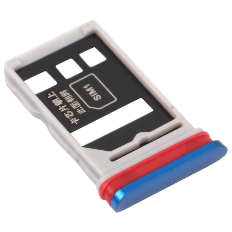 SIM Card Tray + SIM Card Tray for Huawei Nova 6 (Blue) - Card Socket by PMc TechLife | Online Shopping South Africa | PMc TechLife | Buy Now Pay Later Mobicred