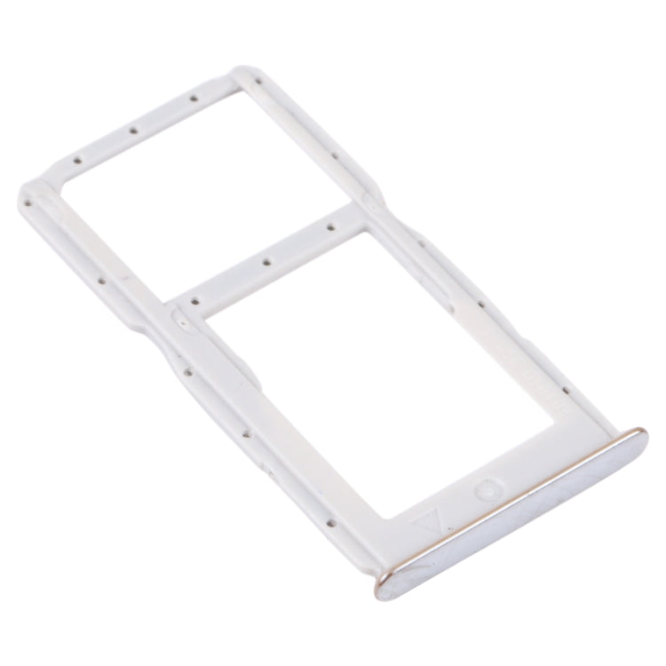 SIM Card Tray + SIM Card Tray / Micro SD Card Tray for Huawei Nova 4e(Silver) - Card Socket by PMc TechLife | Online Shopping South Africa | PMc TechLife | Buy Now Pay Later Mobicred