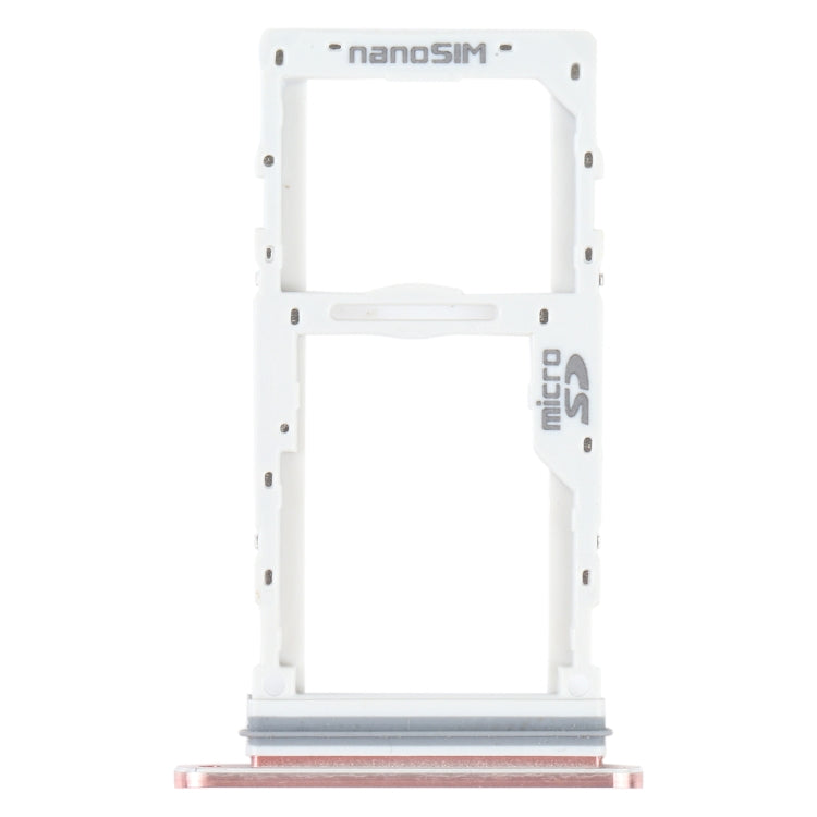 SIM Card Tray + SIM Card Tray / Micro SD Card Tray for LG Velvet 5G LM-G900N LM-G900EM LM-G900 LM-G900TM (Pink) - For LG by PMc TechLife | Online Shopping South Africa | PMc TechLife | Buy Now Pay Later Mobicred