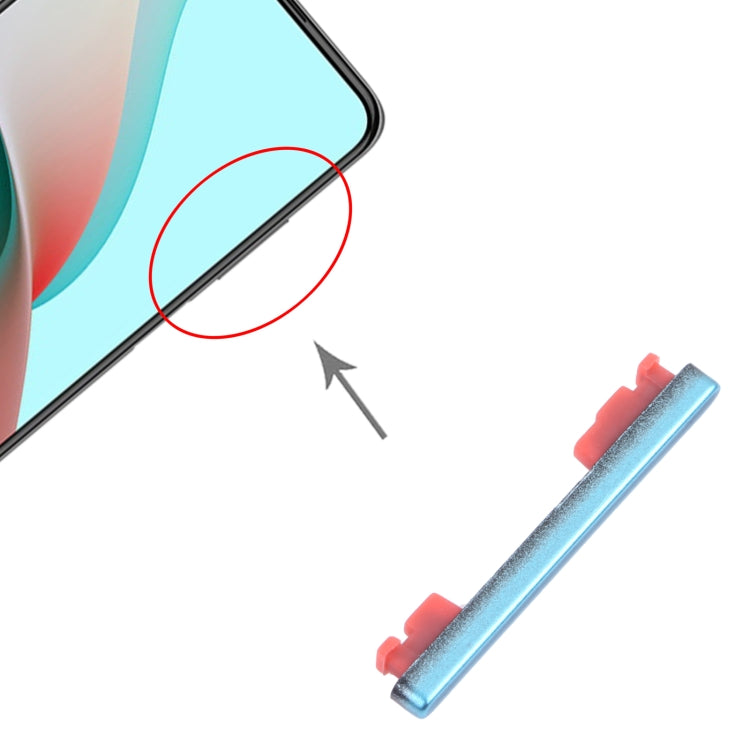 Volume Control Button for Xiaomi Redmi Note 9 5G / Redmi Note 9T M2007J22C M2007J22G J22 (Blue) - free shipping - PMc TechLife - Order now!
