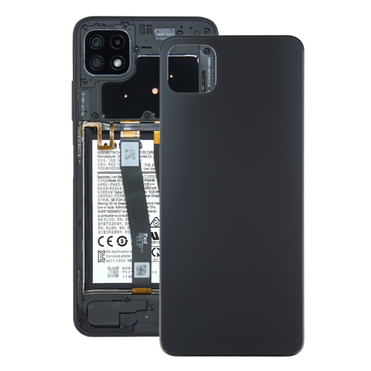 For Samsung Galaxy A22 5G Battery Back Cover (Black) - free shipping - PMc TechLife - Order now!