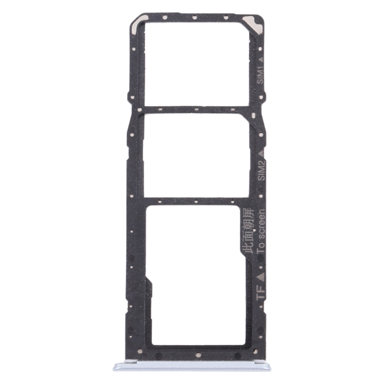 For OPPO Realme 7 (Asia) RMX2151, RMX2163  SIM Card Tray + SIM Card Tray + Micro SD Card Tray (White) - Card Tray by PMc TechLife | Online Shopping South Africa | PMc TechLife | Buy Now Pay Later Mobicred