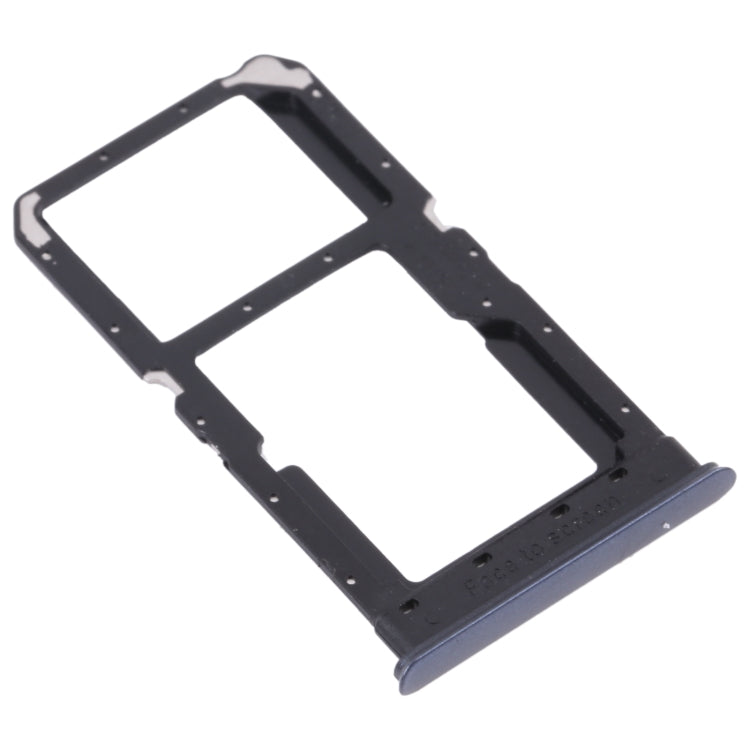 For OPPO Realme V5 5G  SIM Card Tray + SIM Card Tray / Micro SD Card Tray (Black) - Card Socket by PMc TechLife | Online Shopping South Africa | PMc TechLife | Buy Now Pay Later Mobicred