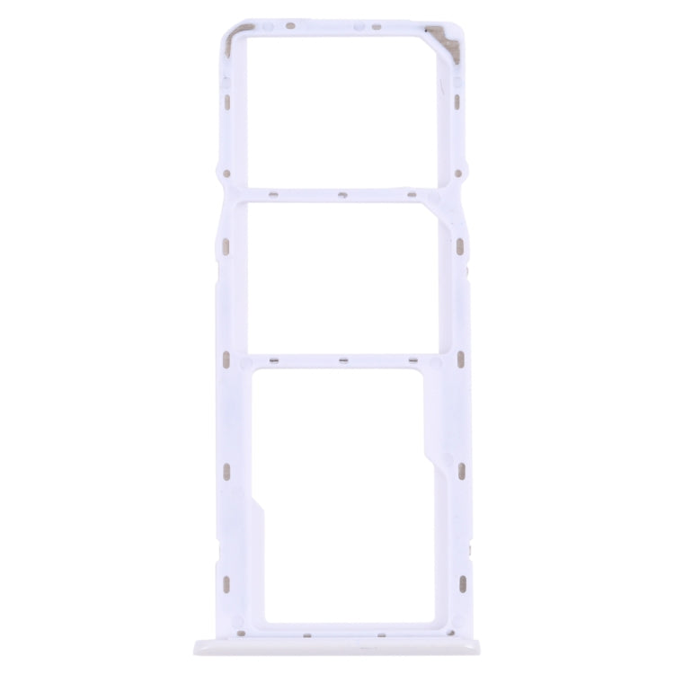 For OPPO Realme 6  SIM Card Tray + SIM Card Tray + Micro SD Card Tray (White) - Card Socket by PMc TechLife | Online Shopping South Africa | PMc TechLife | Buy Now Pay Later Mobicred