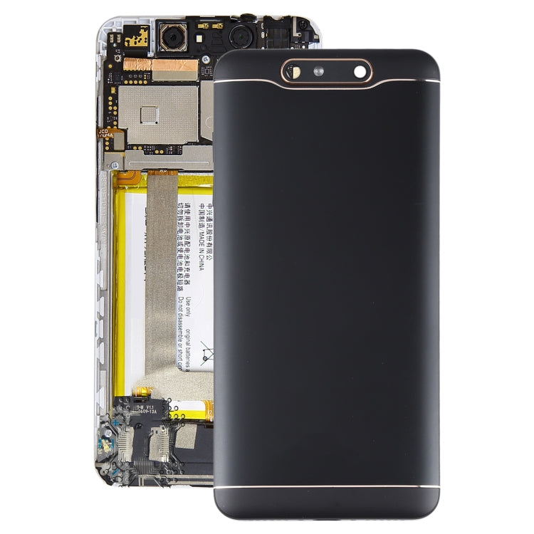 Battery Back Cover for ZTE Blade V8 BV0800 T80(Black) - For ZTE by PMC TechLife | Online Shopping South Africa | PMC TechLife | Buy Now Pay Later Mobicred