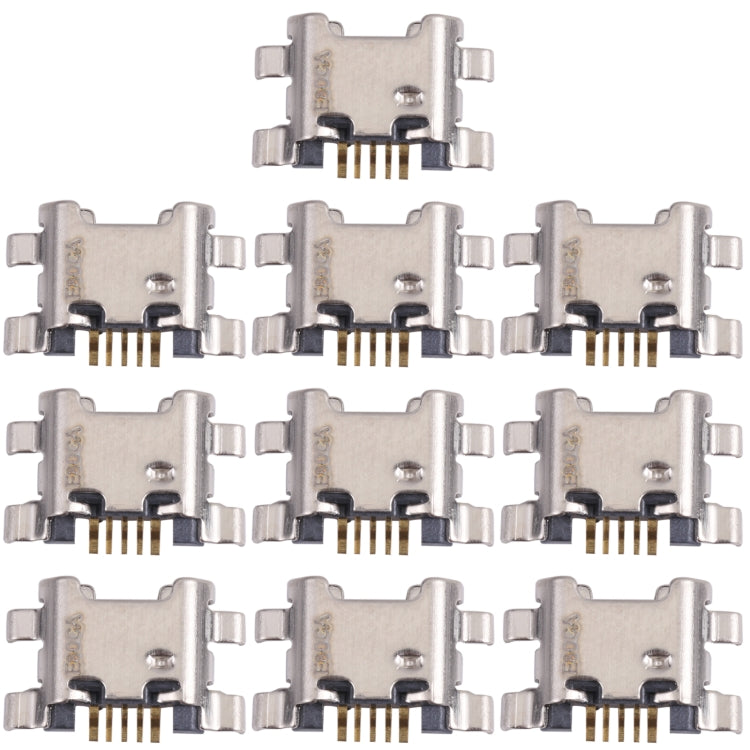 10 PCS Charging Port Connector for Honor Play 3 - Tail Connector by PMc TechLife | Online Shopping South Africa | PMc TechLife | Buy Now Pay Later Mobicred
