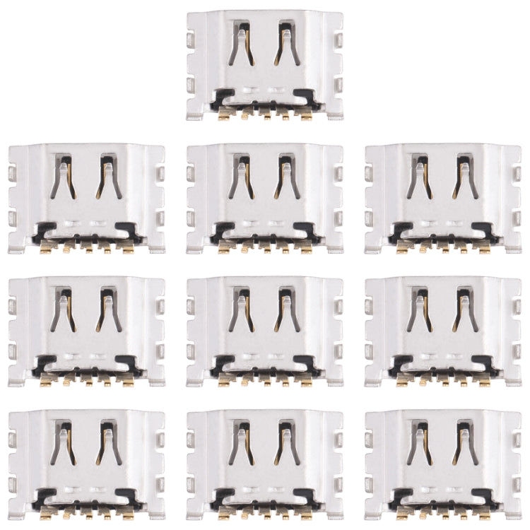 For OPPO A8 PDBM00 10pcs Charging Port Connector - Single Tail Connector by PMc TechLife | Online Shopping South Africa | PMc TechLife | Buy Now Pay Later Mobicred
