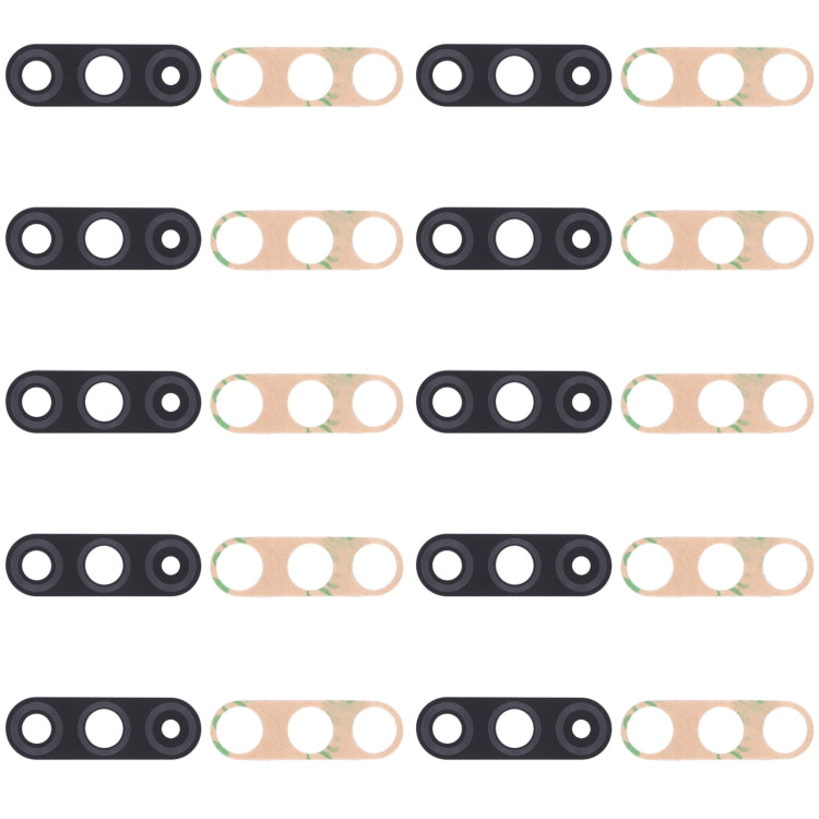 For Infinix Smart 4c X653C 10pcs Back Camera Lens - Camera Parts by PMc TechLife | Online Shopping South Africa | PMc TechLife | Buy Now Pay Later Mobicred