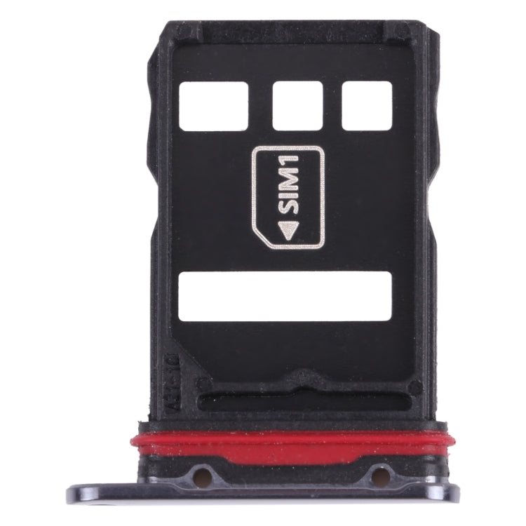 SIM Card Tray + NM Card Tray for Huawei Mate 40 Pro+(Black) - Card Socket by PMc TechLife | Online Shopping South Africa | PMc TechLife | Buy Now Pay Later Mobicred