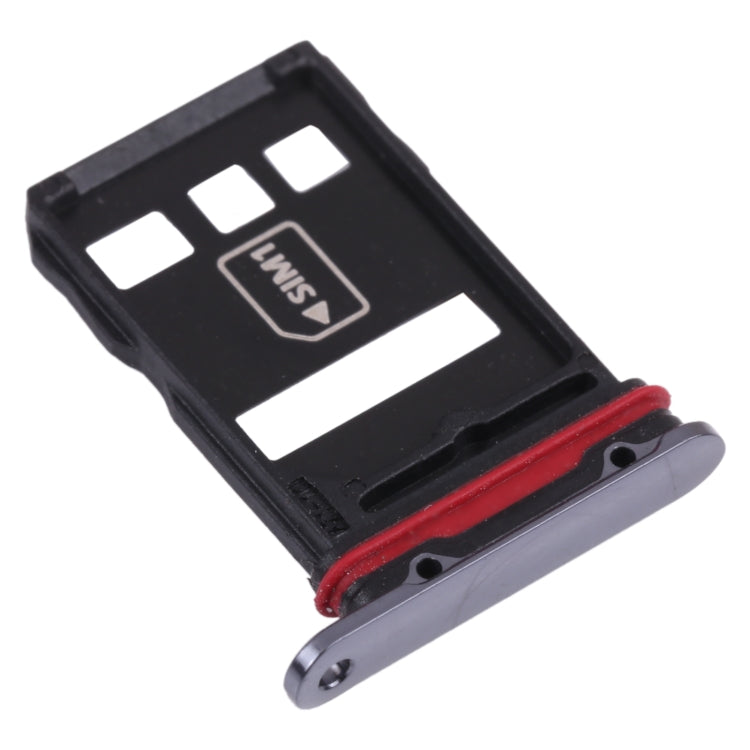 SIM Card Tray + NM Card Tray for Huawei Mate 40 Pro+(Black) - Card Socket by PMc TechLife | Online Shopping South Africa | PMc TechLife | Buy Now Pay Later Mobicred