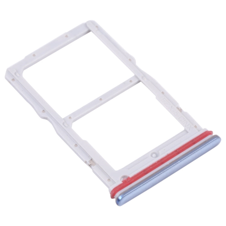 SIM Card Tray + NM Card Tray for Huawei nova 7 SE 5G Youth (Blue) - Card Socket by PMc TechLife | Online Shopping South Africa | PMc TechLife | Buy Now Pay Later Mobicred