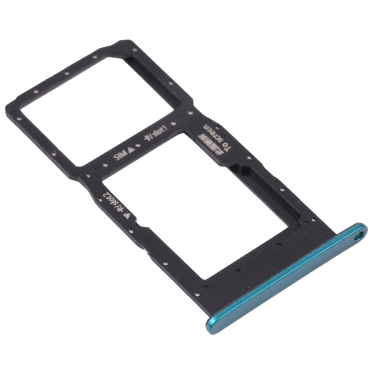 SIM Card Tray + SIM Card Tray / Micro SD Card Tray for Huawei Enjoy 20 5G (Green) - Card Socket by PMc TechLife | Online Shopping South Africa | PMc TechLife | Buy Now Pay Later Mobicred