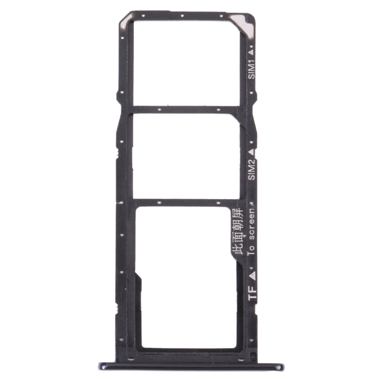 SIM Card Tray + SIM Card Tray + Micro SD Card Tray for Huawei Y6 (2018) (Black) - free shipping - PMc TechLife - Order now!