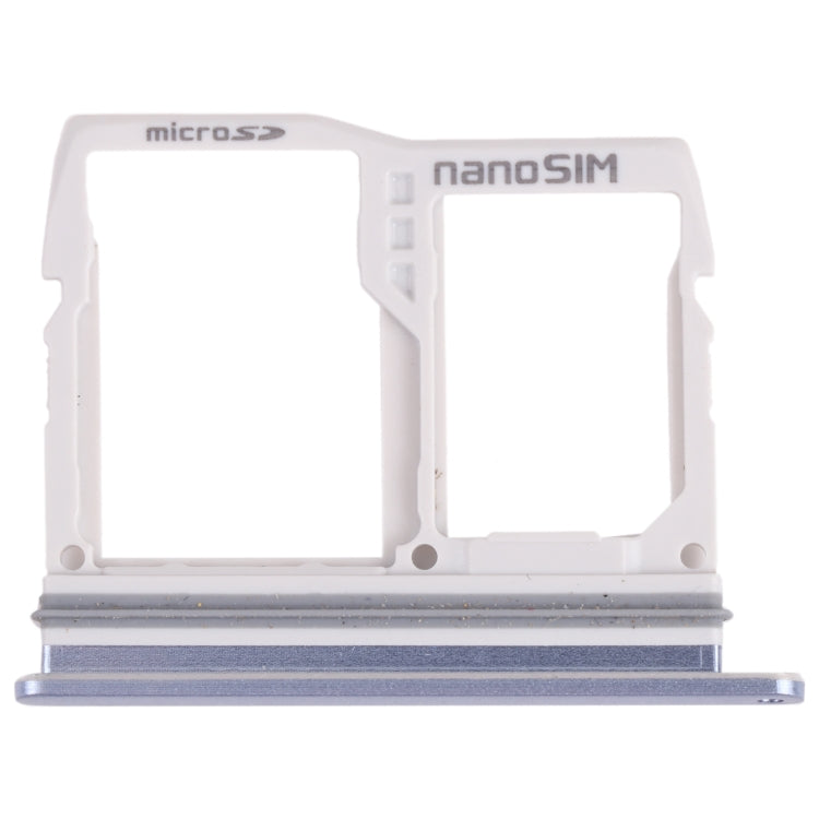 Nano SIM Card Tray + Nano SIM Card Tray / Micro SD Card Tray for LG Wing 5G LMF100N, LM-F100N, LM-F100V, LM-F100 (Blue) - For LG by PMC TechLife | Online Shopping South Africa | PMC TechLife | Buy Now Pay Later Mobicred