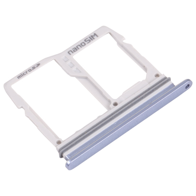 Nano SIM Card Tray + Nano SIM Card Tray / Micro SD Card Tray for LG Wing 5G LMF100N, LM-F100N, LM-F100V, LM-F100 (Blue) - For LG by PMC TechLife | Online Shopping South Africa | PMC TechLife | Buy Now Pay Later Mobicred
