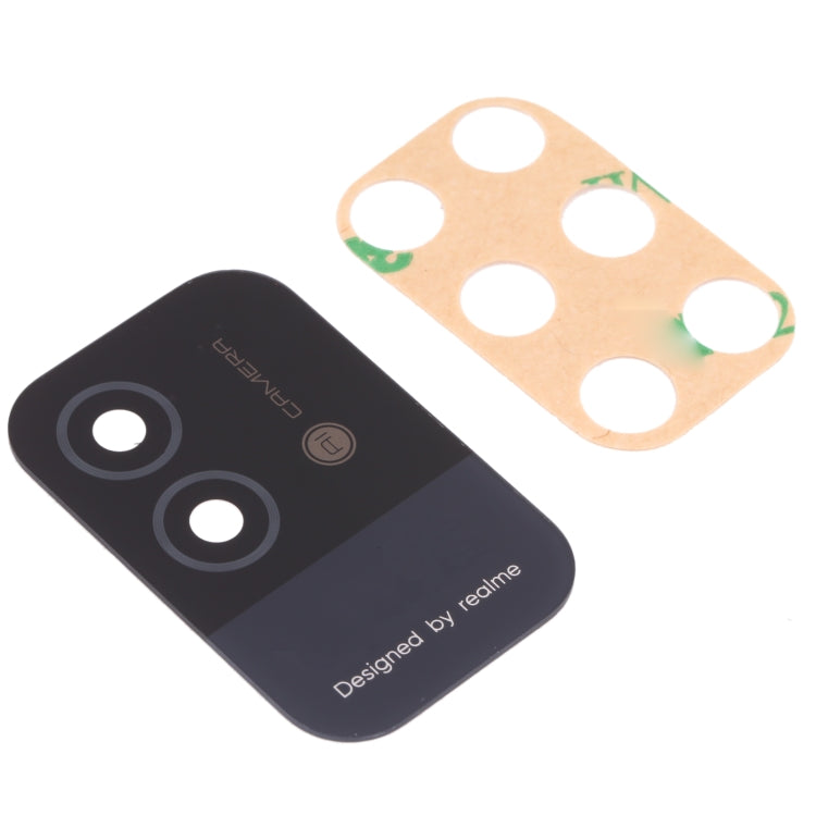 For OPPO Realme Narzo 50i RMX3235 10pcs Back Camera Lens (Black) - Camera Series by PMc TechLife | Online Shopping South Africa | PMc TechLife | Buy Now Pay Later Mobicred