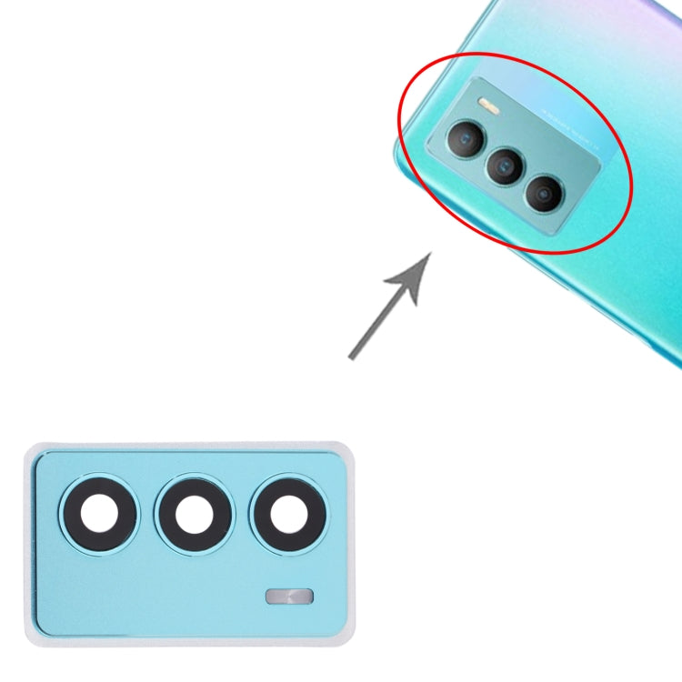 For Vivo T1 Back Camera Lens Frame (Green) - Camera Parts by PMc TechLife | Online Shopping South Africa | PMc TechLife | Buy Now Pay Later Mobicred