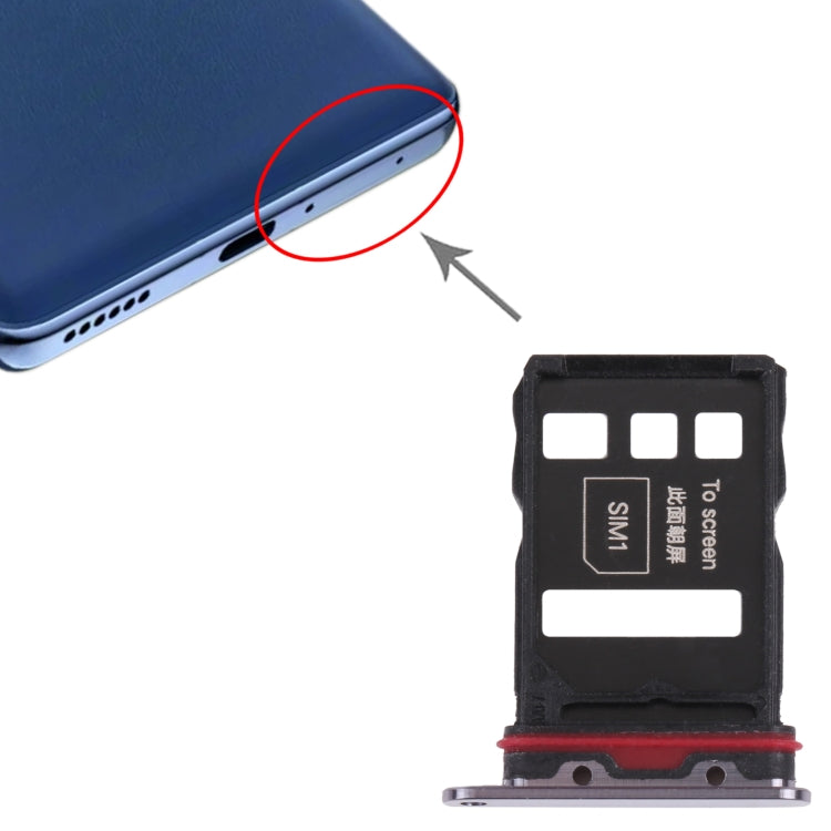 SIM Card Tray + SIM Card Tray for Honor Magic3 (Purple) - Card Socket by PMc TechLife | Online Shopping South Africa | PMc TechLife | Buy Now Pay Later Mobicred