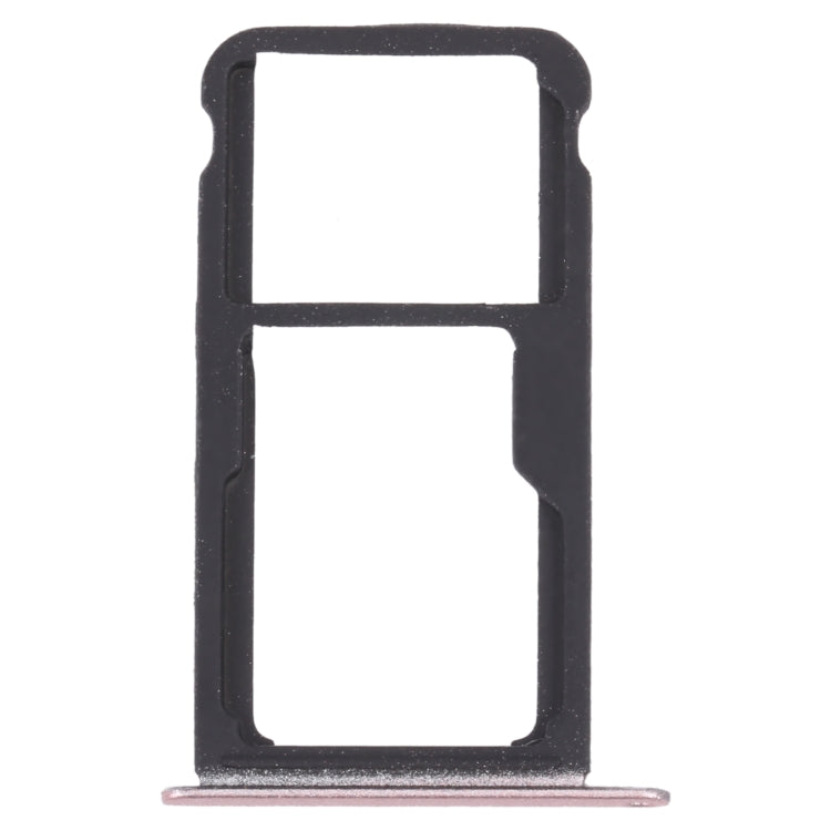 SIM Card Tray + SIM Card Tray / Micro SD Card Tray for Honor Play 6 (Pink) - Card Socket by PMc TechLife | Online Shopping South Africa | PMc TechLife | Buy Now Pay Later Mobicred