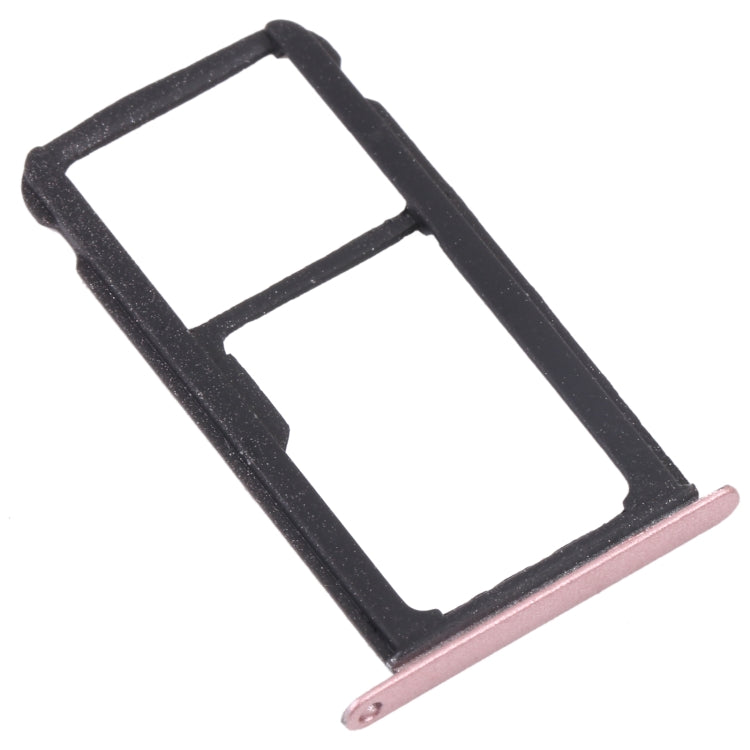 SIM Card Tray + SIM Card Tray / Micro SD Card Tray for Honor Play 6 (Pink) - Card Socket by PMc TechLife | Online Shopping South Africa | PMc TechLife | Buy Now Pay Later Mobicred