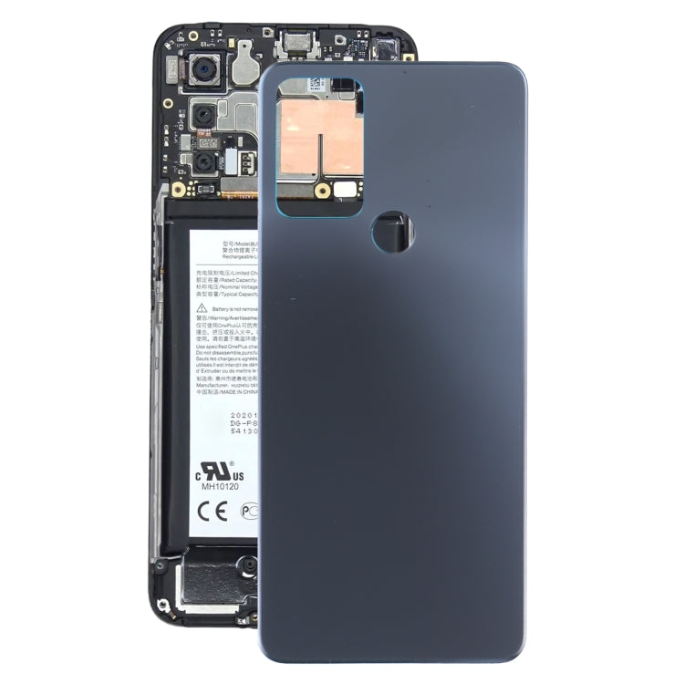 Battery Back Cover for TCL 30E/30 SE 6127A 6165H(Black) - For TCL by PMC TechLife | Online Shopping South Africa | PMC TechLife | Buy Now Pay Later Mobicred