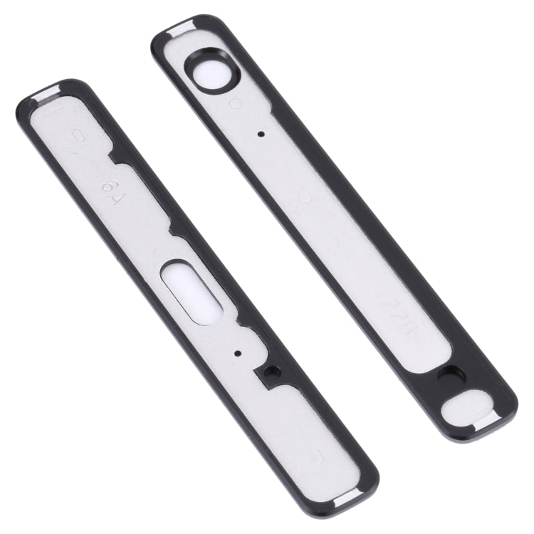 1 Pair Side Part Sidebar For Sony Xperia XZ1 Compact (Black) - Frame Bezel Plate by PMC TechLife | Online Shopping South Africa | PMC TechLife | Buy Now Pay Later Mobicred