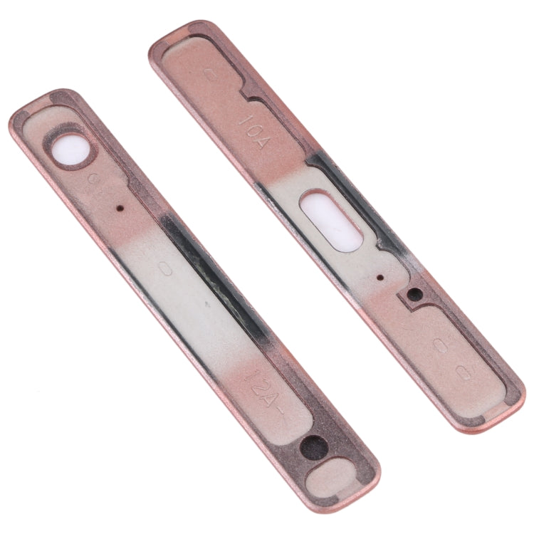 1 Pair Side Part Sidebar For Sony Xperia XZ1 Compact (Orange) - Frame Bezel Plate by PMC TechLife | Online Shopping South Africa | PMC TechLife | Buy Now Pay Later Mobicred