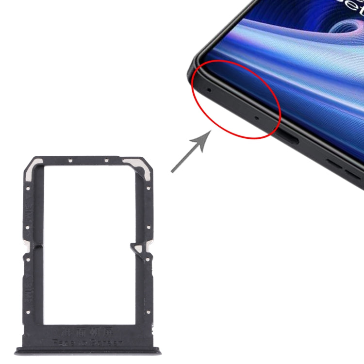 For OnePlus Ace Racing SIM Card Tray + SIM Card Tray (Grey) - free shipping - PMc TechLife - Order now!