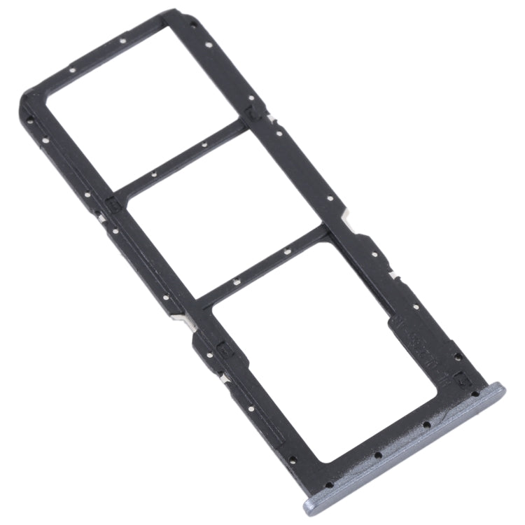 For OPPO A73 4G / F17 / A93 4G / A73 5G SIM Card Tray + SIM Card Tray + Micro SD Card Tray (Black) - Card Socket by PMc TechLife | Online Shopping South Africa | PMc TechLife | Buy Now Pay Later Mobicred