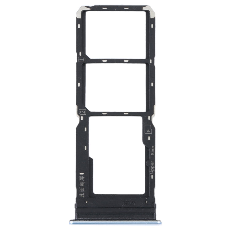 For vivo Y21 2021 / Y21S / Y21T / Y21T India SIM Card Tray + SIM Card Tray + Micro SD Card Tray (Light Purple) - Card Socket by PMc TechLife | Online Shopping South Africa | PMc TechLife | Buy Now Pay Later Mobicred
