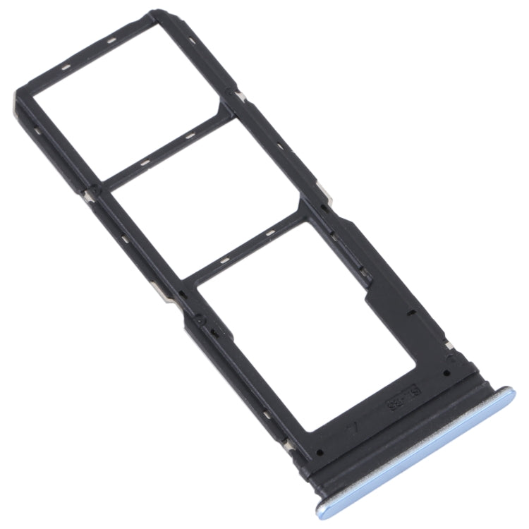 For vivo Y21 2021 / Y21S / Y21T / Y21T India SIM Card Tray + SIM Card Tray + Micro SD Card Tray (Light Purple) - Card Socket by PMc TechLife | Online Shopping South Africa | PMc TechLife | Buy Now Pay Later Mobicred