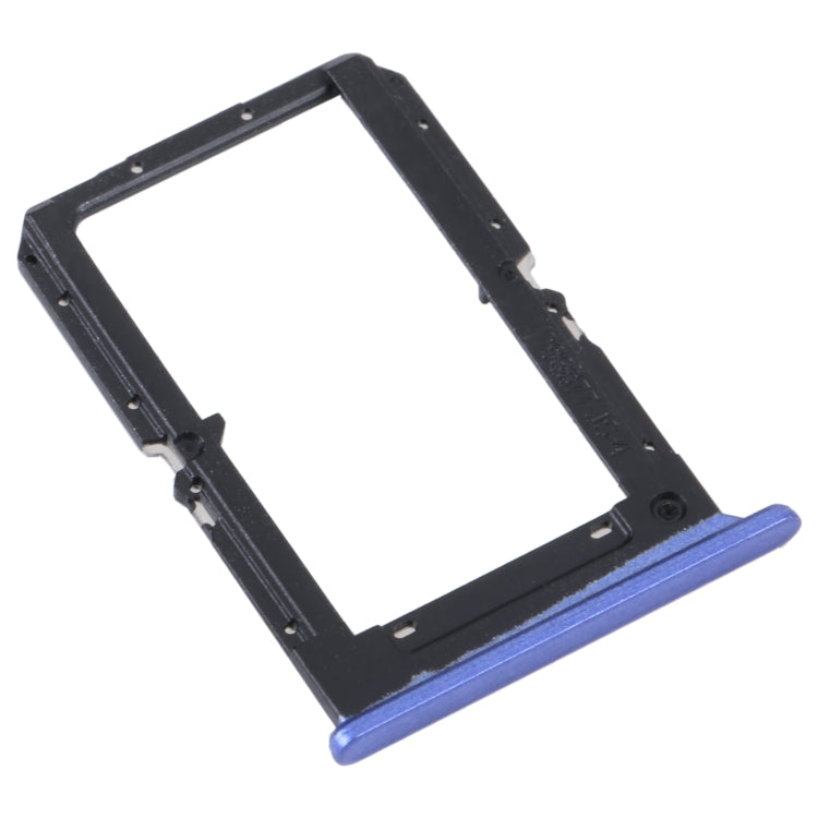 For Realme 9 Pro+ SIM Card Tray + SIM Card Tray (Blue) - Card Socket by PMc TechLife | Online Shopping South Africa | PMc TechLife | Buy Now Pay Later Mobicred