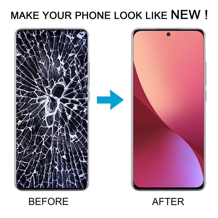 For Xiaomi 12 Pro / 12S Pro AMOLED Original LCD Screen Digitizer Full Assembly with Frame (Gold) - LCD Screen by PMC TechLife | Online Shopping South Africa | PMC TechLife