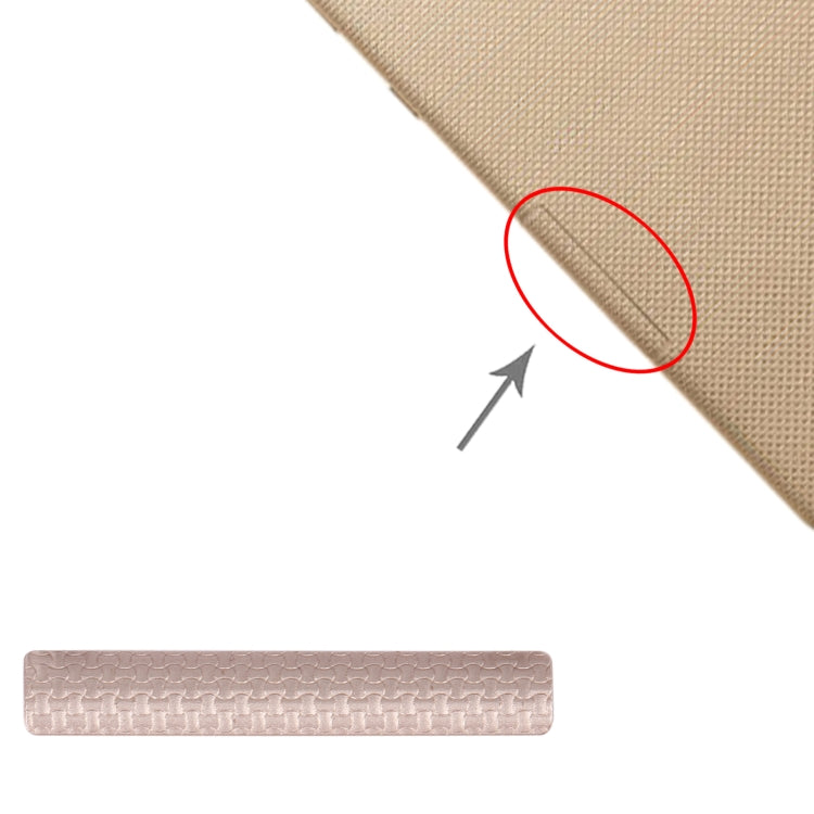 For LG G Pad X 8.0 V520 Original Side Interface Cover Dustproof Cap(Gold) - For LG by PMC TechLife | Online Shopping South Africa | PMC TechLife