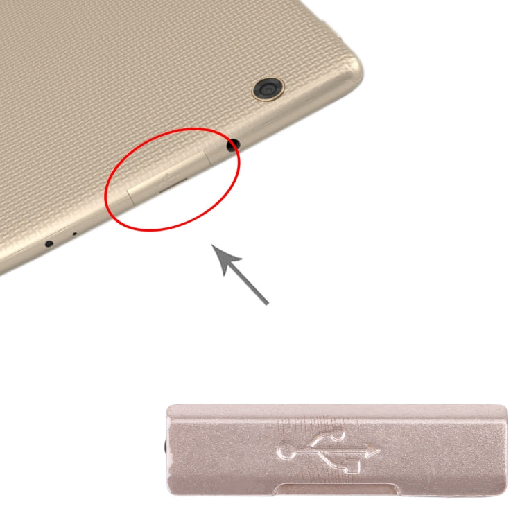 For LG G Pad X 8.0 V520 Original USB Interface Dustproof Cap (Gold) - For LG by PMC TechLife | Online Shopping South Africa | PMC TechLife