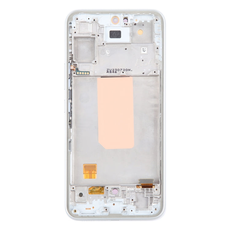 For Samsung Galaxy A54 5G SM-A546 6.43 inch OLED LCD Screen Digitizer Full Assembly with Frame (White) - free shipping - PMc TechLife - Order now!