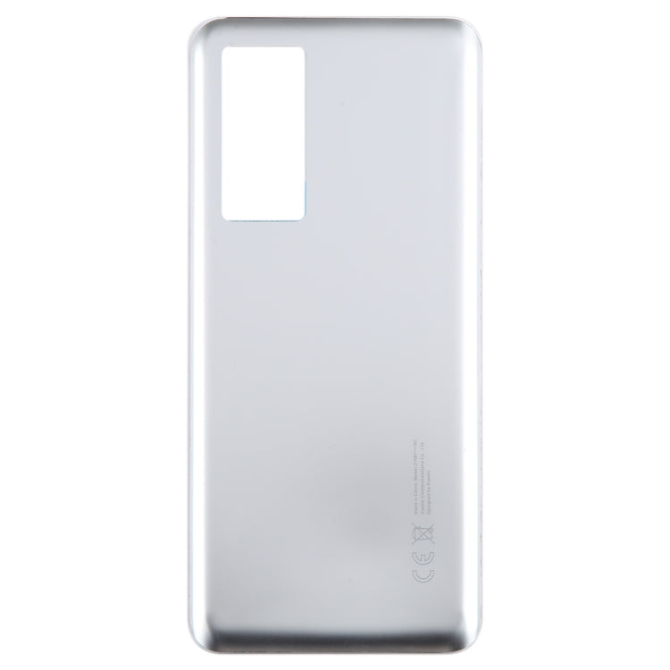 For Xiaomi 12T OEM Glass Material Battery Back Cover(White) - Back Cover by PMC TechLife | Online Shopping South Africa | PMC TechLife | Buy Now Pay Later Mobicred