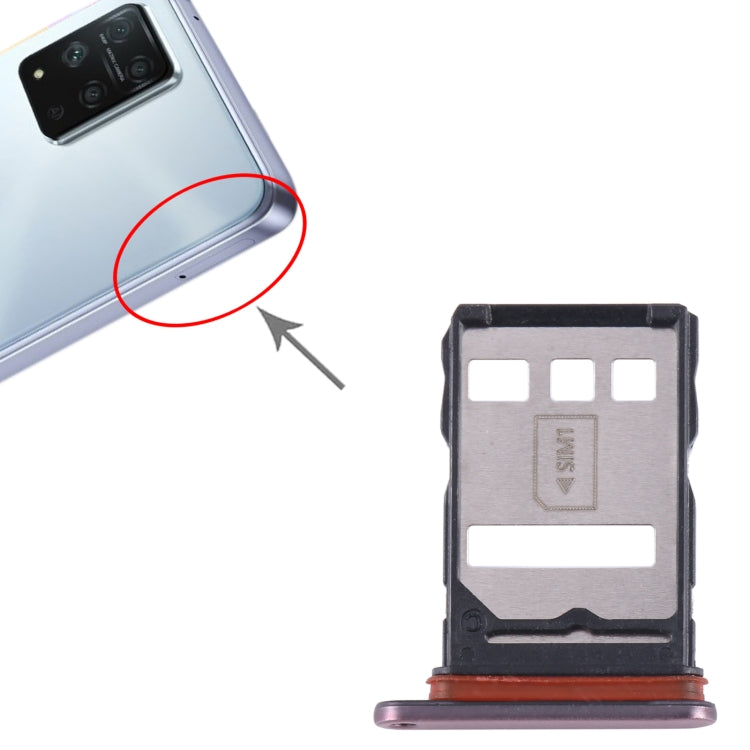 For Honor Play 5T Pro SIM Card Tray (Orange) - Card Socket by PMc TechLife | Online Shopping South Africa | PMc TechLife | Buy Now Pay Later Mobicred