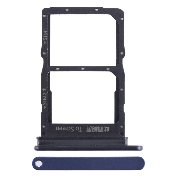 For Honor Play 20 Pro SIM + SIM Card Tray (Blue) - Card Socket by PMc TechLife | Online Shopping South Africa | PMc TechLife | Buy Now Pay Later Mobicred