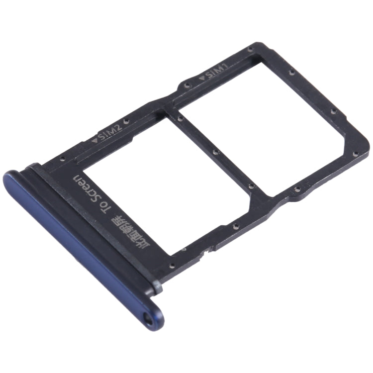 For Honor Play 20 Pro SIM + SIM Card Tray (Blue) - Card Socket by PMc TechLife | Online Shopping South Africa | PMc TechLife | Buy Now Pay Later Mobicred
